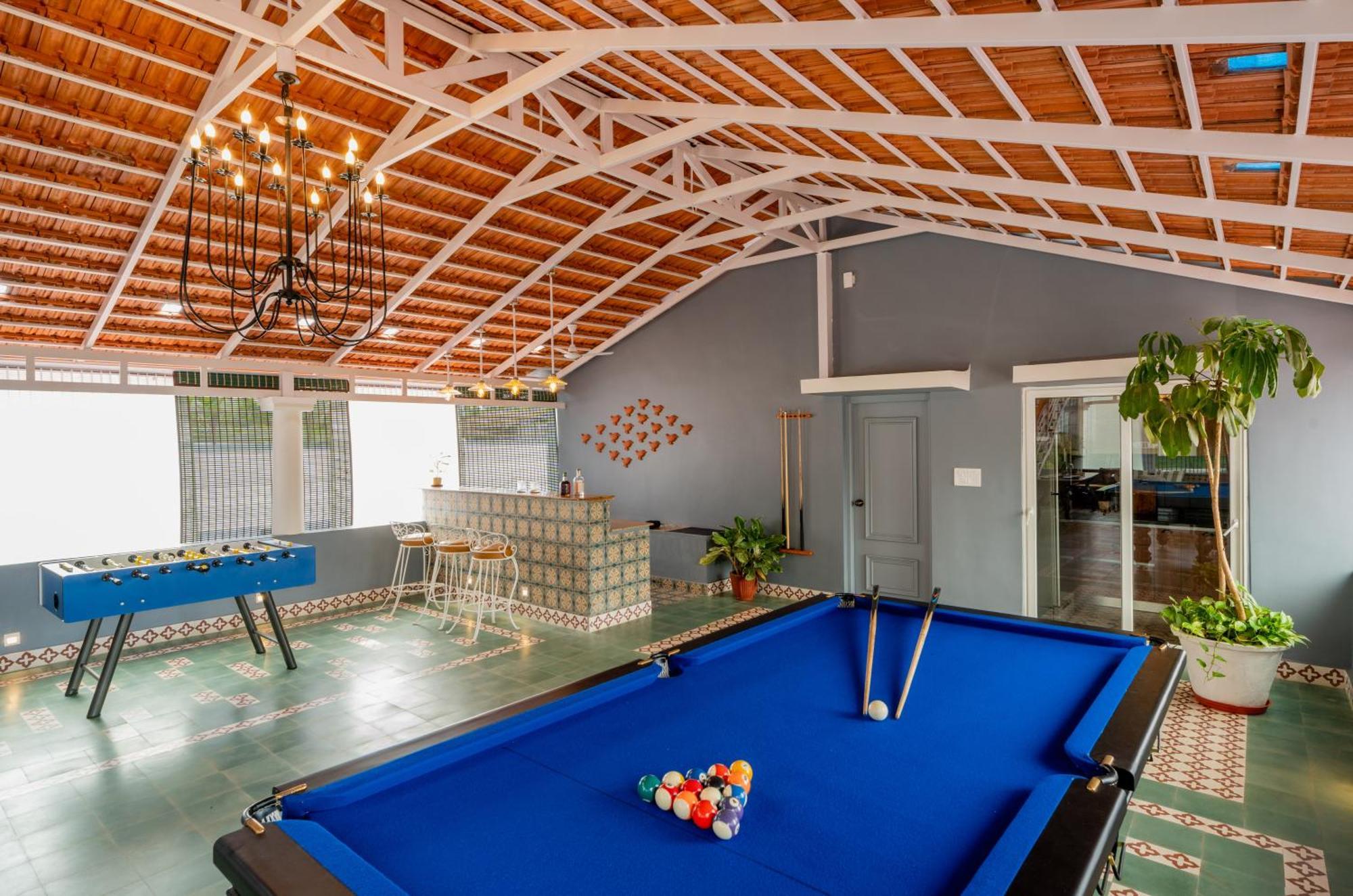 Elivaas 5 Bhk With Pvt Pool, Entertainment Room & Glass House - Bludoor Marmagao Zewnętrze zdjęcie